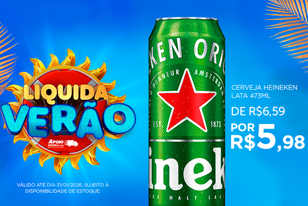 Cerveja Heineken Lata 473ml 31/1